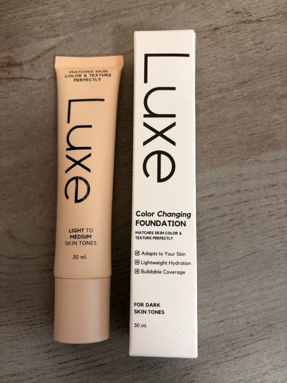Luxe Color Changing Foundation